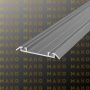 Направляющая нижняя MS320 Серебро браш (A29)
